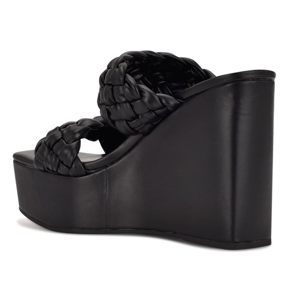 Nine West 11M - Nessie Platform Slide Sandals - Picture 3 of 4